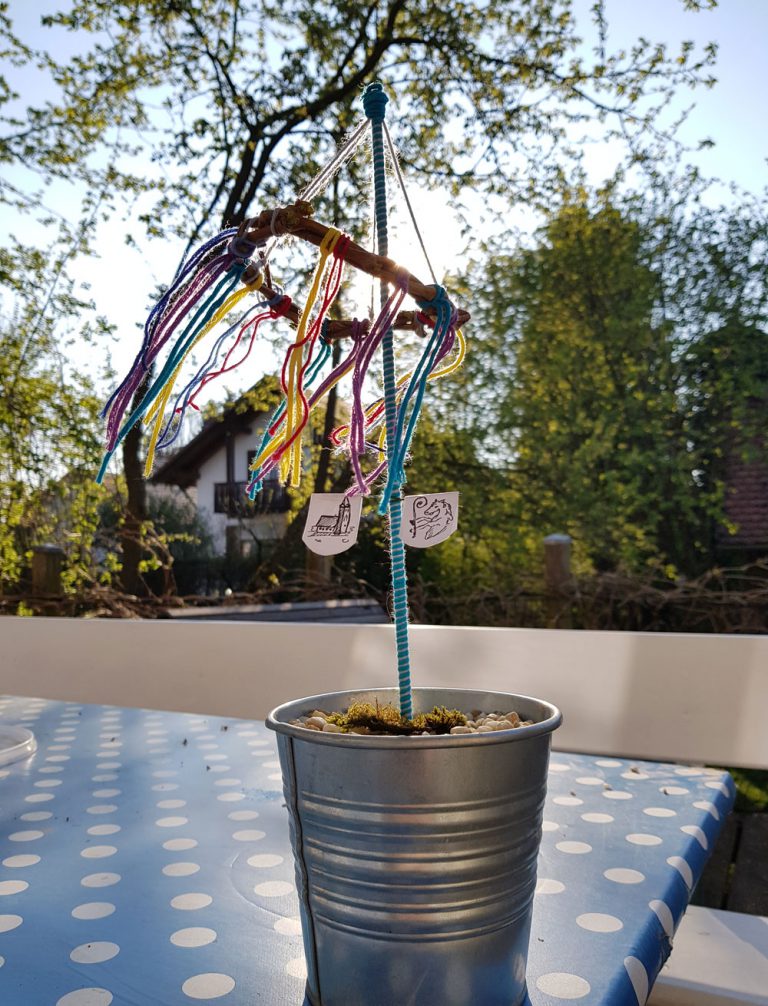 MiniMaibaum zum Selbstmachen! Rudelzhausen rockt